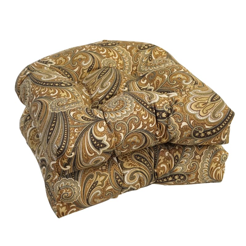 19-inch U-Shaped Dining Chair Cushions (Set of 2)