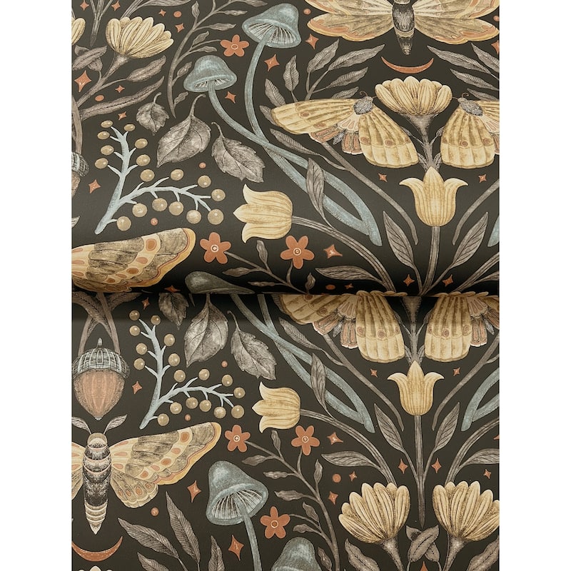 Chesapeake Mystic Moth Black Forest Magic Wallpaper