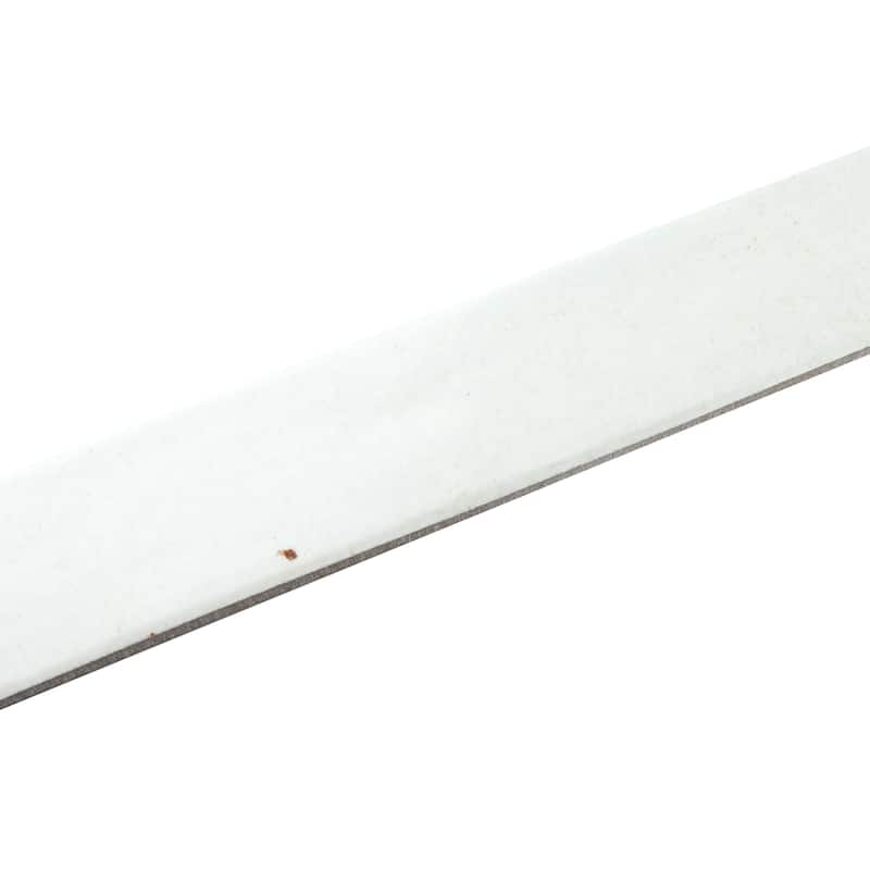 Merola Tile Phoenix White 1-7/8" x 17-3/4" Porcelain Floor and Wall Tile