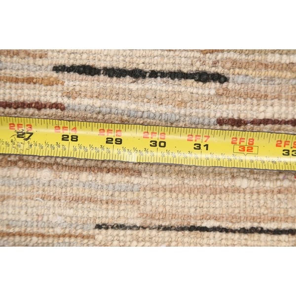 Contemporary Gabbeh Kashkoli Area Rug Wool Hand-knotted Office Carpet ...