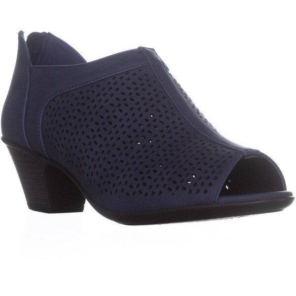 easy street peep toe booties