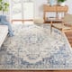 SAFAVIEH Madison Diederike Boho Medallion Distressed Rug - 12' x 18' - Ivory/Grey