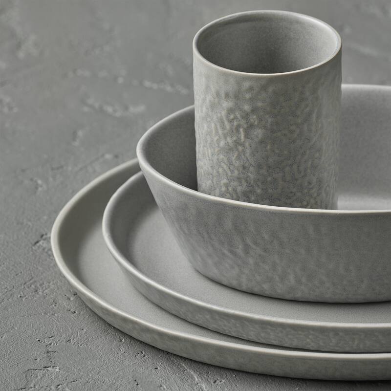 Stone by Mercer Project Katachi Stoneware Dinnerware Set