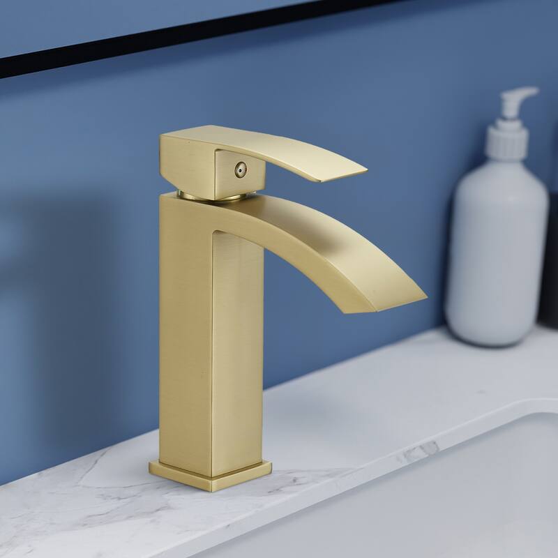 Topcraft Single Handle Modern Bathroom Faucet