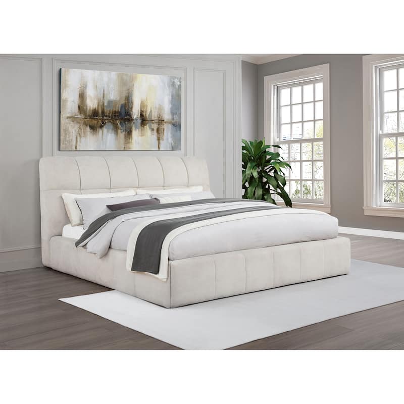 Nollet 48-inch Upholstered Platform Bed