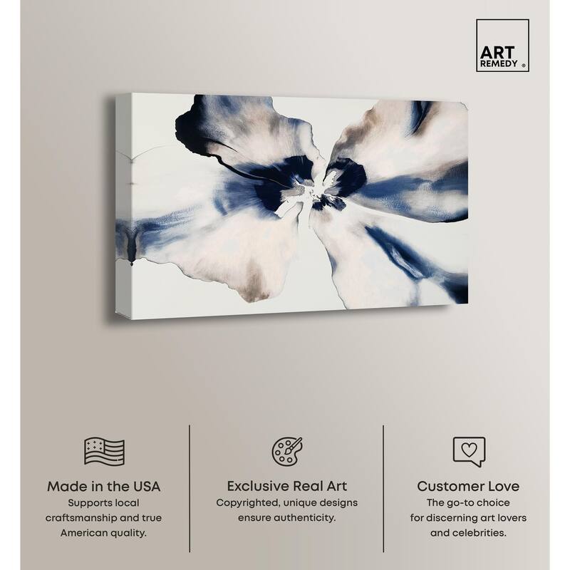 Ephemeral Beauty Canvas by Art Remedy, Gallery Wrapped