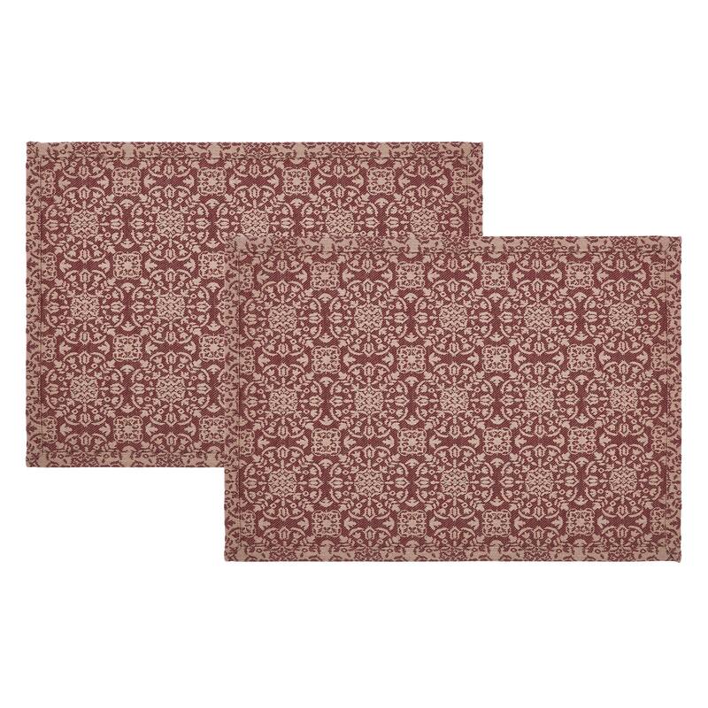 Custom House Jacquard Placemat Set of 2 13x19