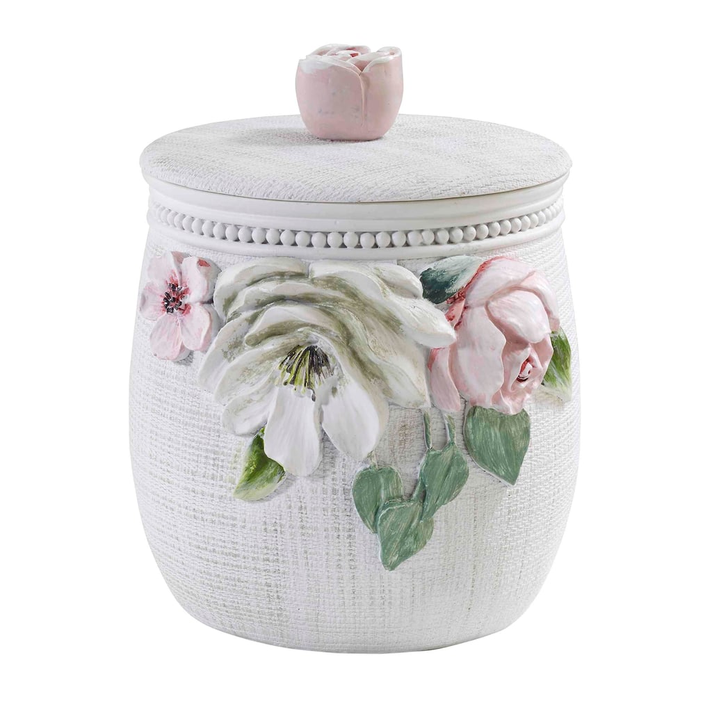 Avanti Linens Spring Garden Jar - White