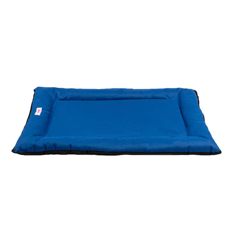 Archie Traditional Oxford Waterproof Indoor/Outdoor Hand-Washable Memory Foam Camping Pet Bed