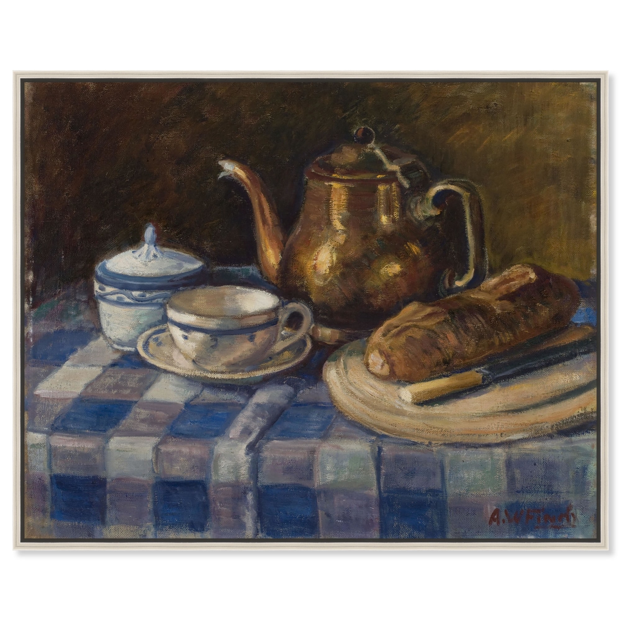 Still Life 1925 Canvas Vintage Kitchen Wall Art by Art Remedy