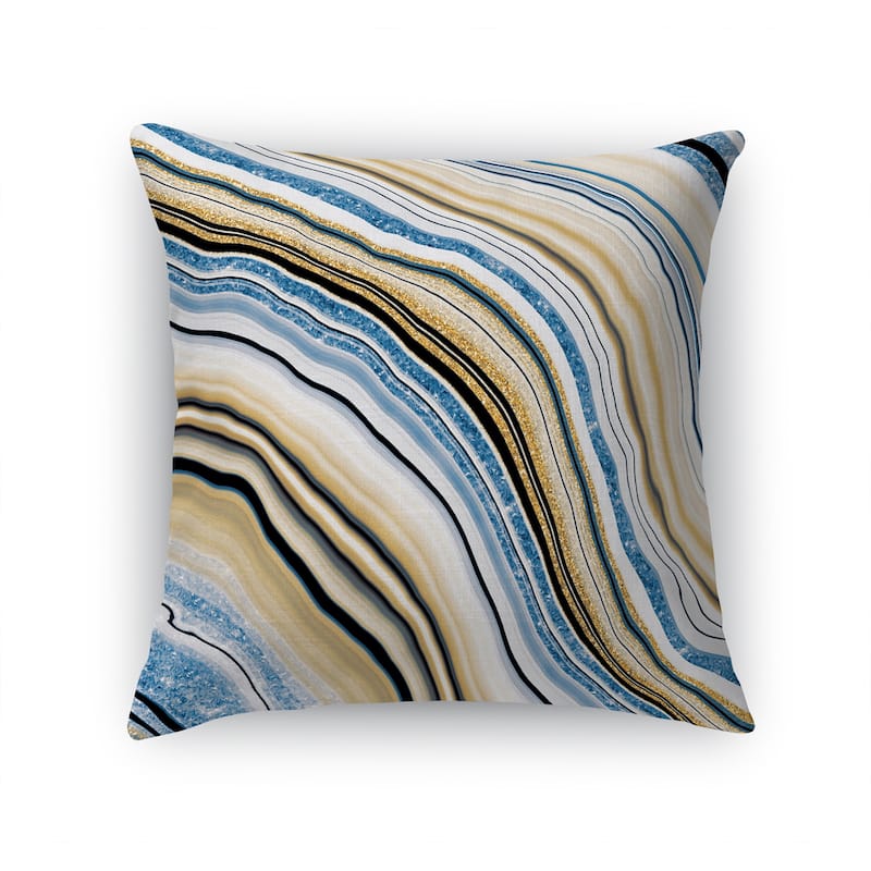 AGATE BLUE Accent Pillow By Marina Gutierrez - Bed Bath & Beyond - 36716814