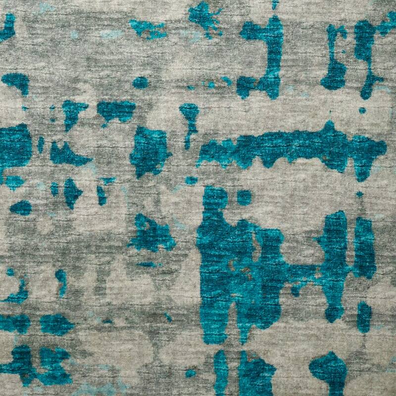 Indoor/ Outdoor Bravado Abstract Crosshatch Caramel Washable Area Rug