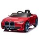 preview thumbnail 65 of 78, BMW I4 12V Electric Ride-On Car for Kids, Bluetooth, MP3, Remote Control, and Rear Suspension