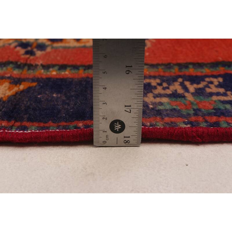 ECARPETGALLERY Hand-knotted Melis Vintage Copper Wool Rug - 2'8 x 10'11