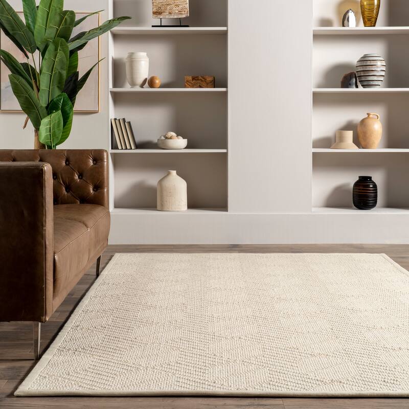 Nuloom Natural Textured Suzanne Area Rug