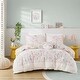 preview thumbnail 1 of 17, Intelligent Design Kids Thea Floral Reversible Cotton Duvet Cover Set with Throw Pillow