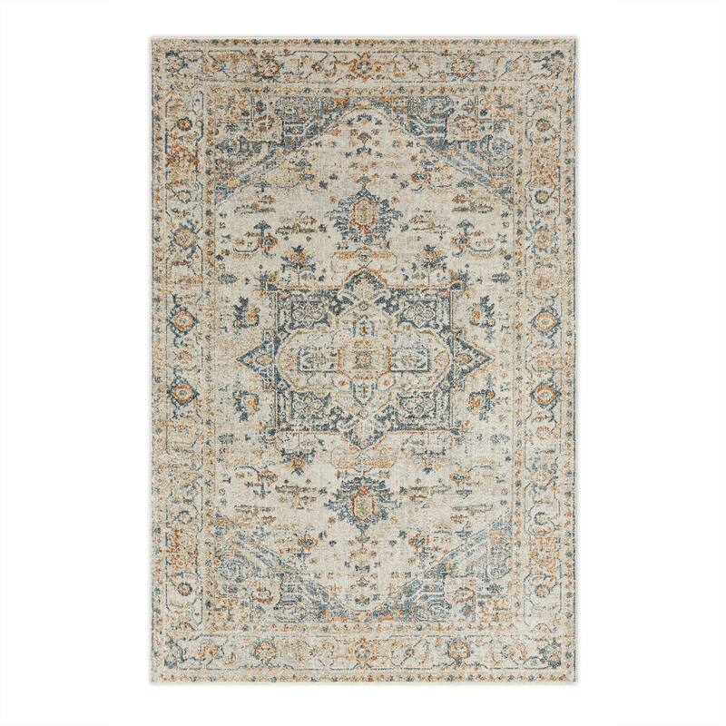 Mohawk Home Clio Ornamental Medallion Area Rug - 6' x 9' - Runner/Rectangle