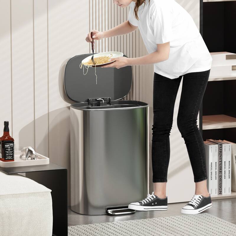 13 Gallon 50L Kitchen Trash Can- S