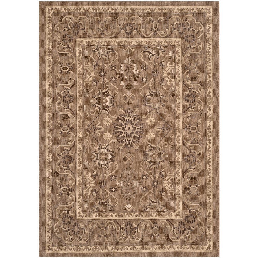 SAFAVIEH Courtyard Erlwine Indoor/ Outdoor Waterproof Patio Backyard Rug