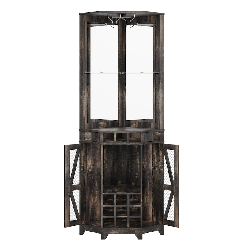 30" Bathroom Vanity With Top Ceramic Art Sink and Artificial Stone Slab, 2-Soft Close Door, Wall-Mounted Mounting Design