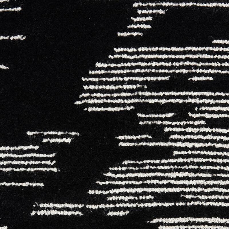 Michael Amini Star Shimmer Abstract Geometric Area Rug