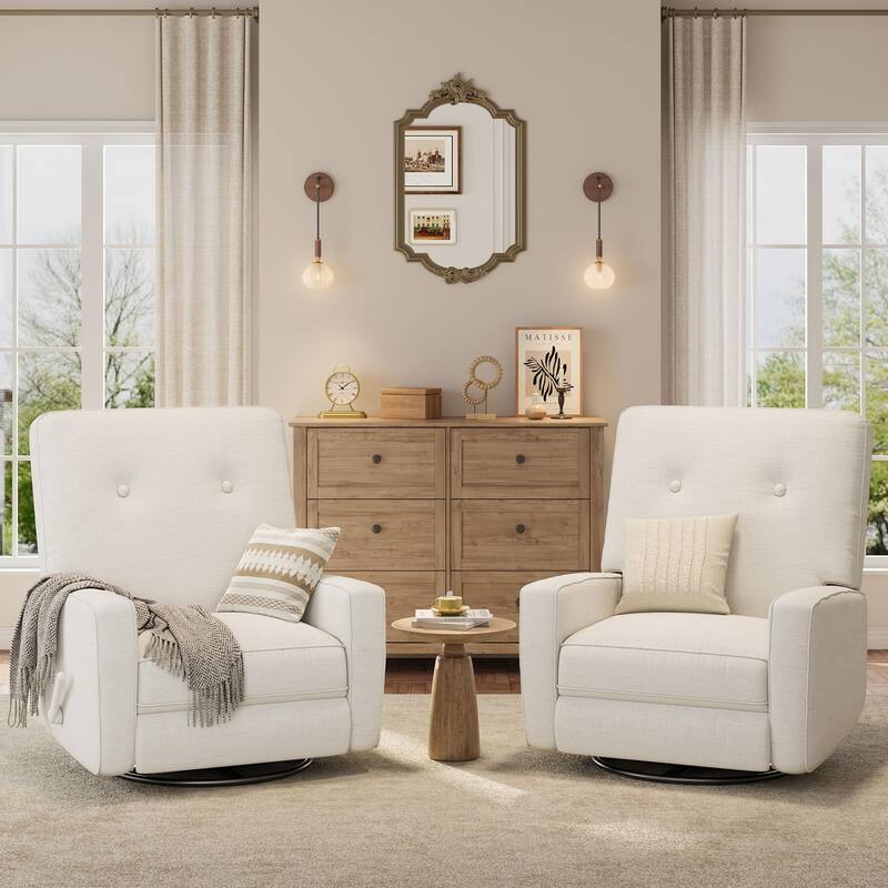 Recliner Chairs,Swivel Rocker Recline,Glider Recliner Chair, Recliner Chair for Adults,360°Swivel Glider Rocking Chair