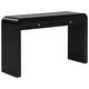 preview thumbnail 43 of 48, 54.3" Rustic Console Table with Fluted Drawers for Entryway or Living Room