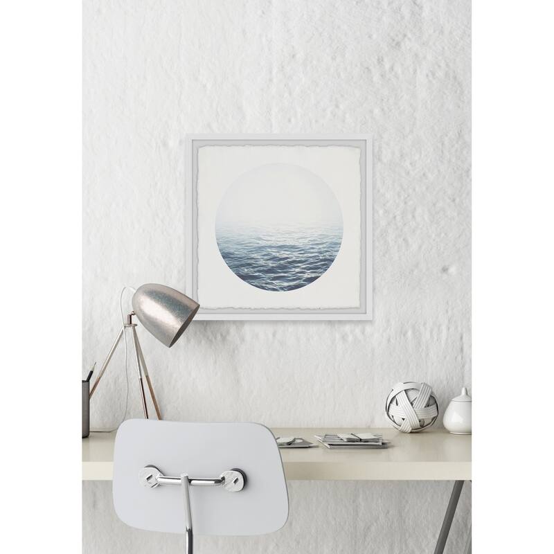 'Blue Light' Framed Painting Print