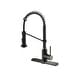 preview thumbnail 38 of 36, Kraus Bolden 2-Function 1-Handle Commercial Pulldown Kitchen Faucet