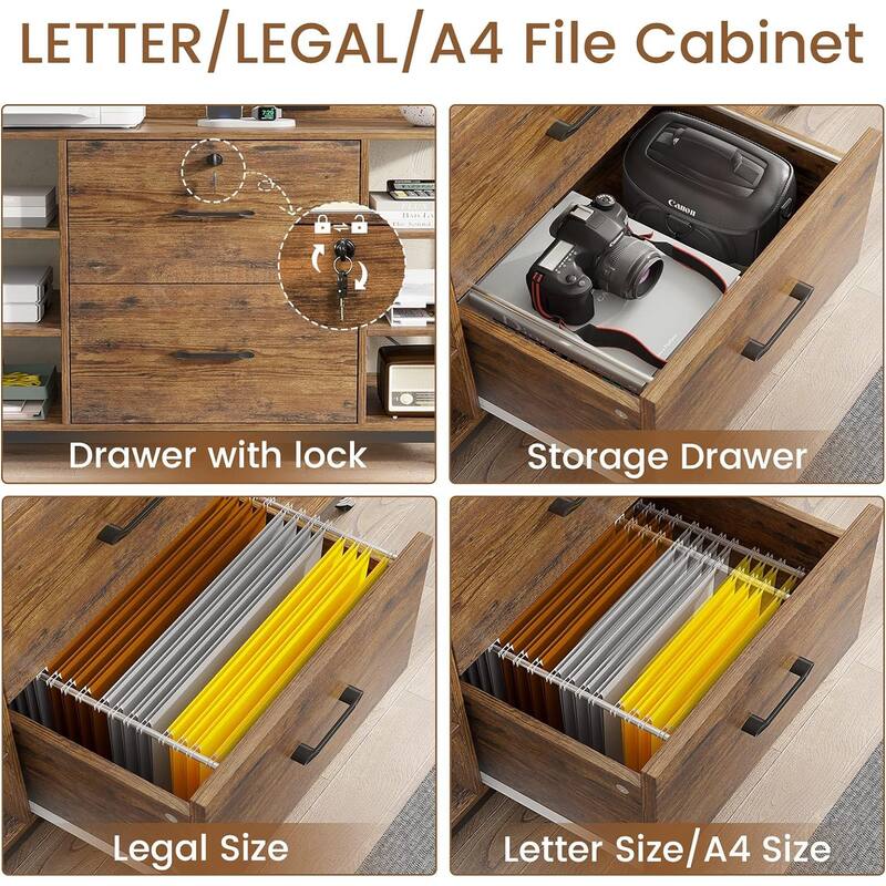 File Cabinet Legal Letter, A4 Size Drawers Mobile Filing Cabinet