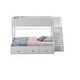 preview thumbnail 2 of 6, Twin/Full Bunk Bed with Storage Ladder & Drawers