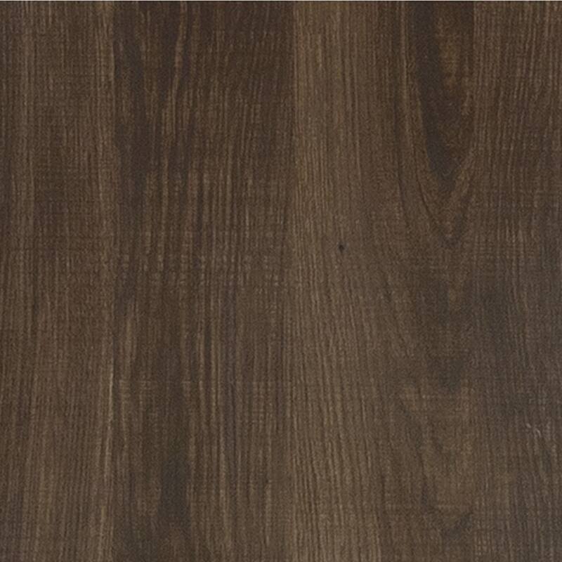 Rye Nightstand with 2 Drawers, Modern Classic Laminate Dark Brown