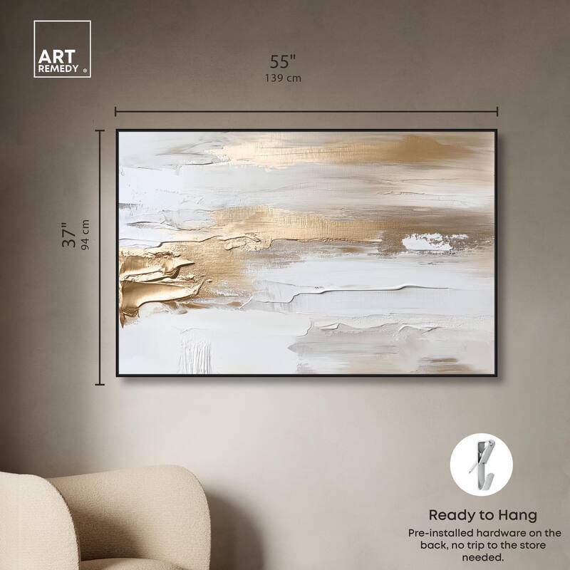 Soothing Waves Canvas by Art Remedy