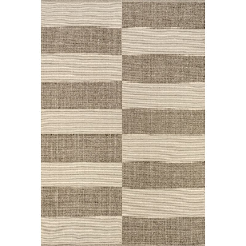 Boxelder Checked Cotton Area Rug