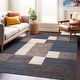 preview thumbnail 39 of 90, World Rug Gallery Modern Boxes Design Non-slip (Non-skid) Area Rug