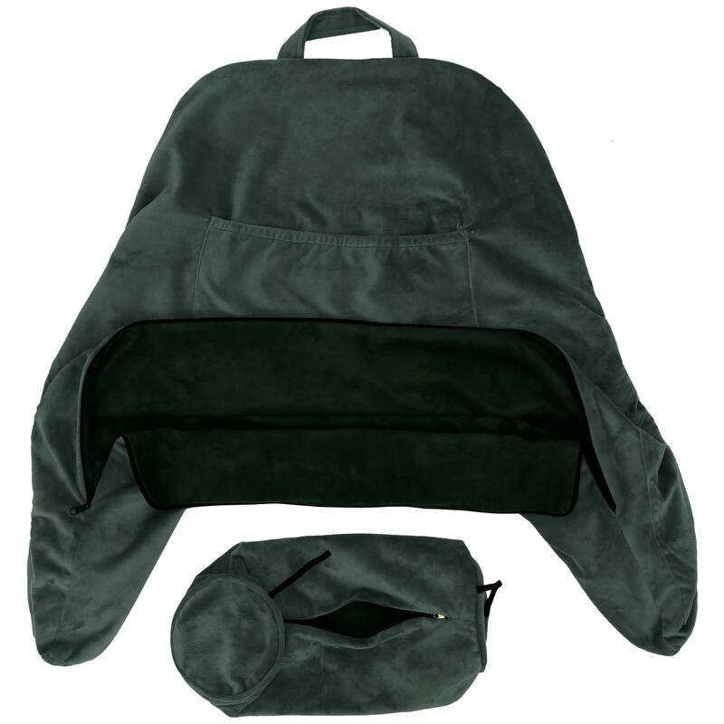 Husband Bedrest Micro-Suede Reading Pillow
