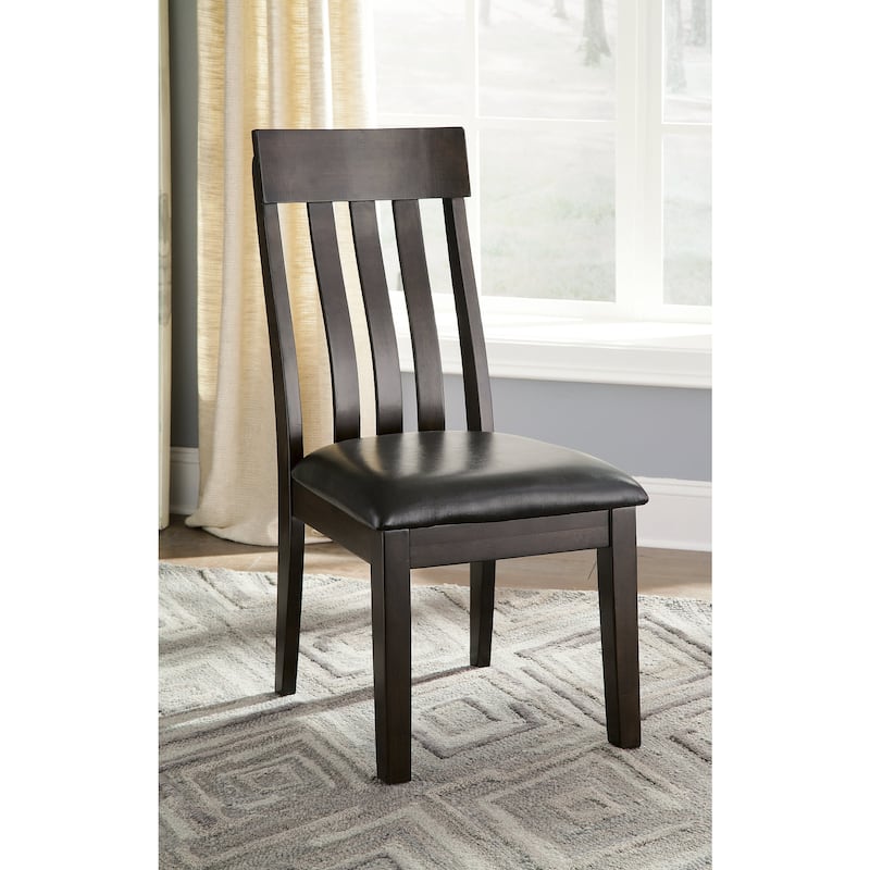 Signature Design by Ashley Haddigan Dark Brown 8-Piece Dining Package