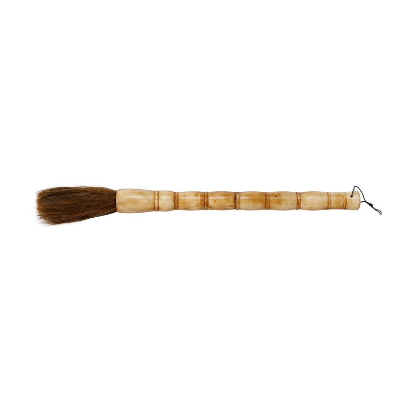 Artissance 16" Large Dark Bone Drum Calligraphy Brush (Color Vary) - Dark