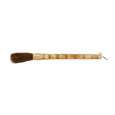 Artissance 16" Large Dark Bone Drum Calligraphy Brush (Color Vary)