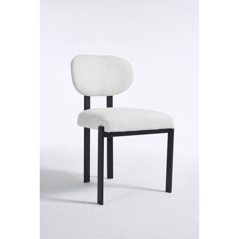 Sophisticated Set of 2 Mid-Century Dining Chairs with Stylish Design