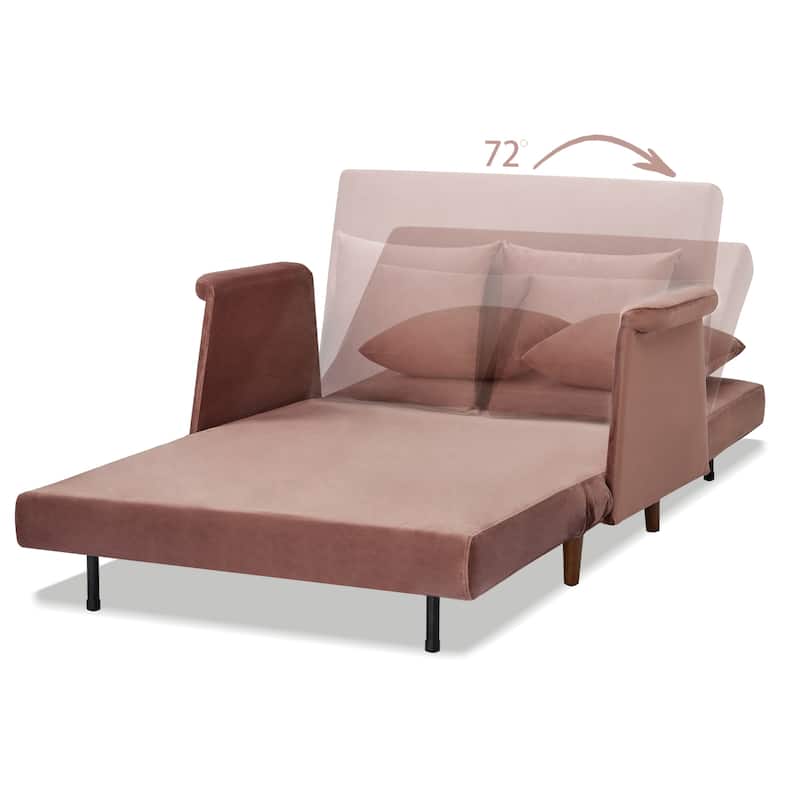 Artdeco Home - Boston & Cypress Convertible Futon Chair