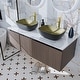 preview thumbnail 4 of 39, Vintage Aluminium Bathroom Vanity With Countertop Sink Copper Faucet Set