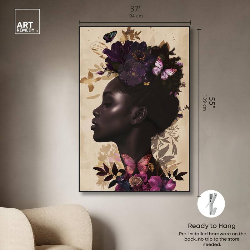 Butterfly Passion Canvas by Art Remedy