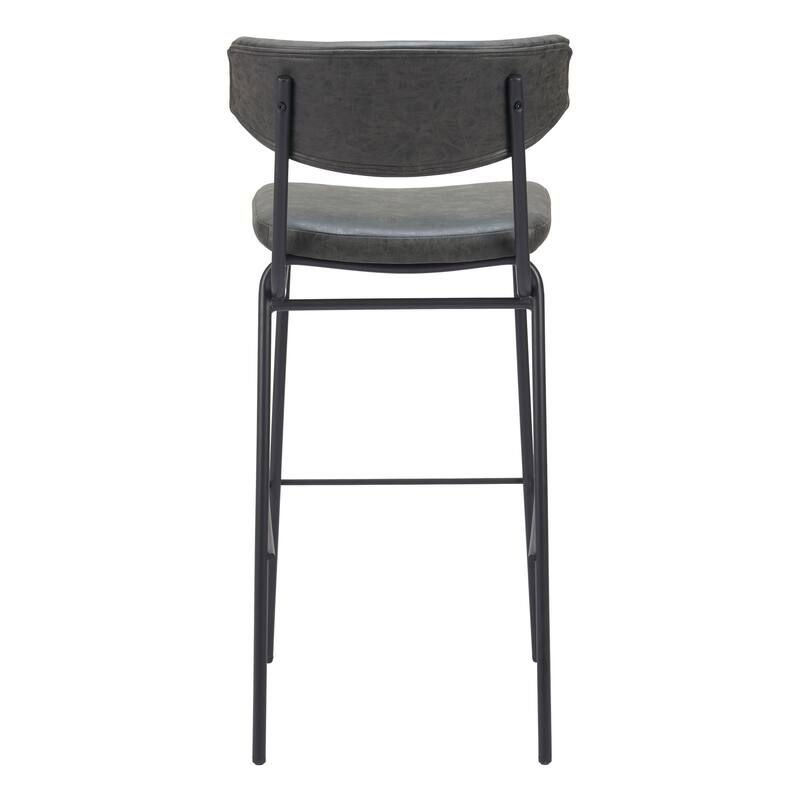 Charon Barstool Vintage Black