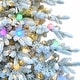 preview thumbnail 3 of 5, Fraser Hill Farm 6.5-ft. Snowy Christmas Half Tree with Flock, Warm White LED, and Frosted G40 Multicolored Lighting - Snow