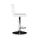 preview thumbnail 11 of 13, Powell Roxie White Adjustable Height Bar Stool
