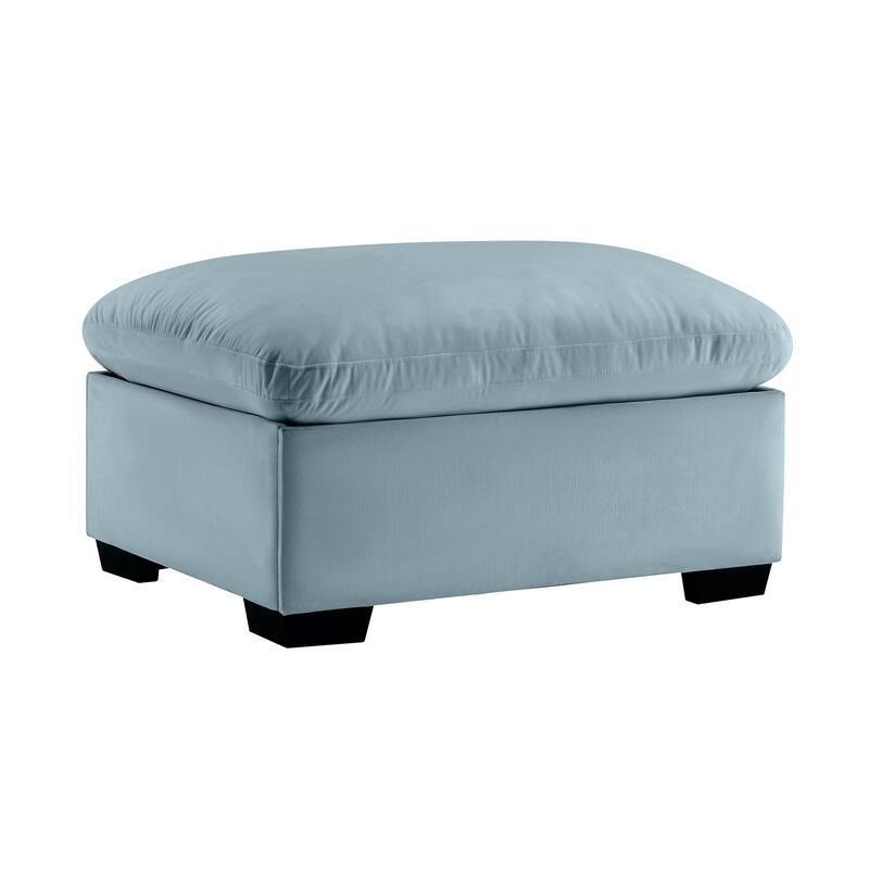Cloudies Storage Ottoman Comfortable choice, multiple functions, classic design, and cozy corners Velvet