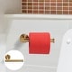 preview thumbnail 2 of 4, WOWOW Wall Mount Stainless Steel Single Arm Toilet Paper Holder