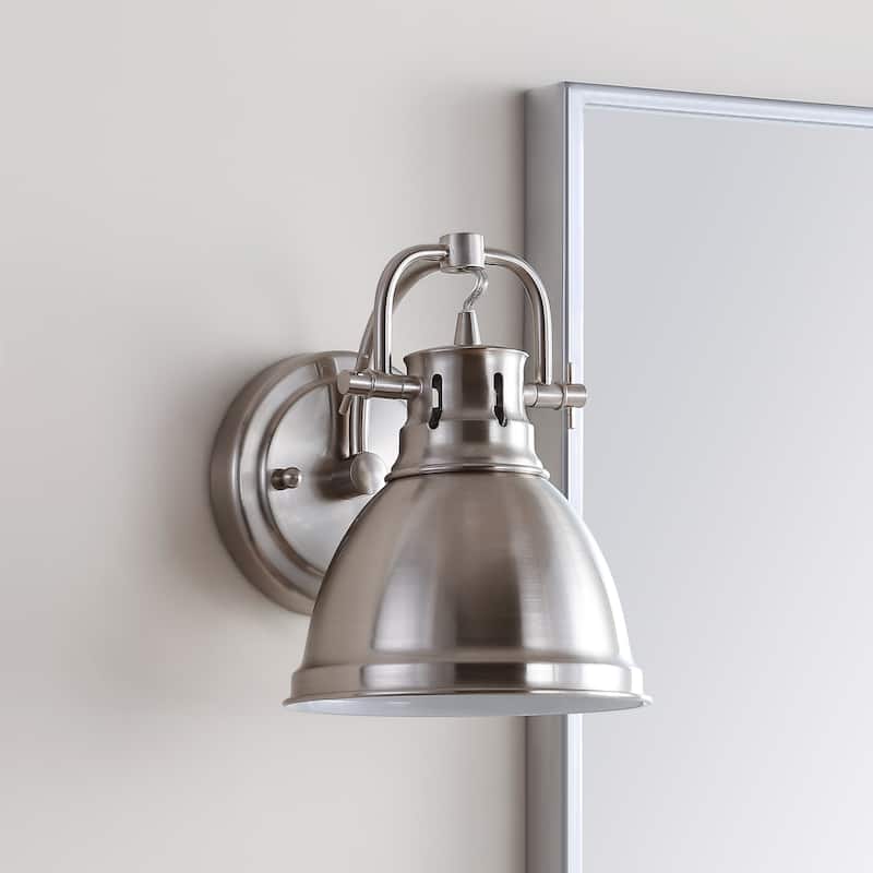 SAFAVIEH Lighting Lawson LED Bathroom Sconce - 6.5"x8.5"x8.5"
