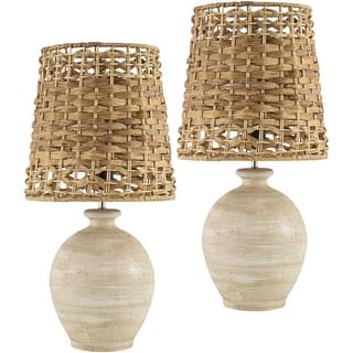Livabliss Sarina Global Accent Table Lamp (Set of 2)